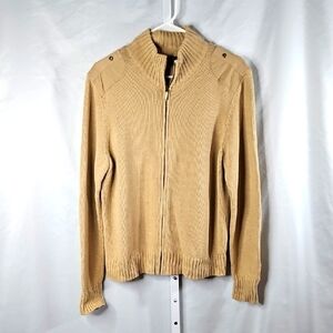 Lauren Ralph Lauren Womens Tan Sweather Size XL